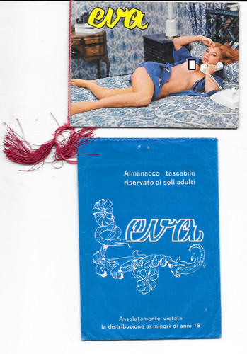 1970 eva calendarietto - -,