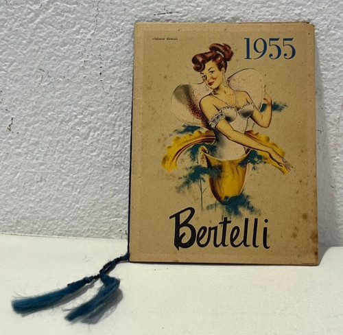 Calendarietto barbiere 1955 - calendarietto, da